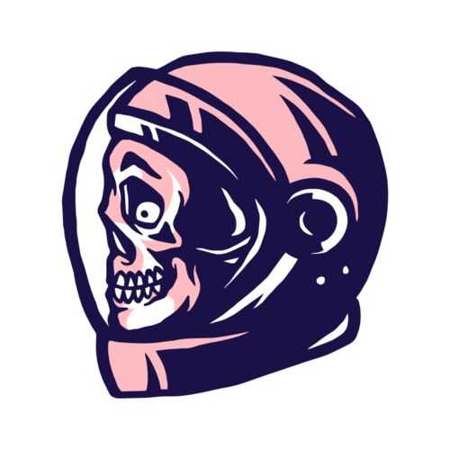 Elements Skulls logo template 108 Thumbnail