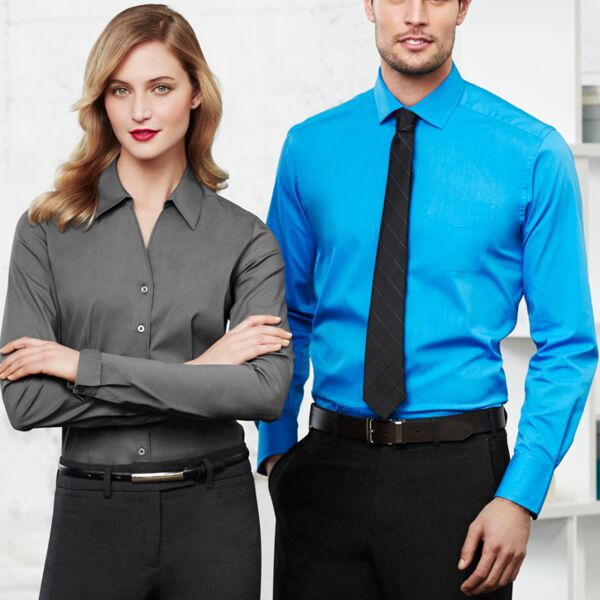 Mens Monaco Long Sleeve Shirt Thumbnail