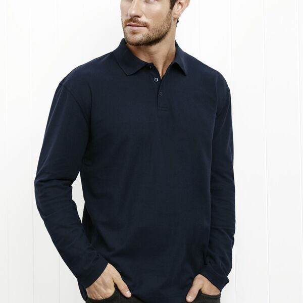Crew Mens L/S Polo Thumbnail