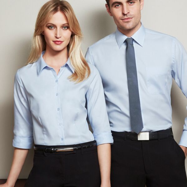 Ladies Luxe 3/4 Sleeve Shirt Thumbnail