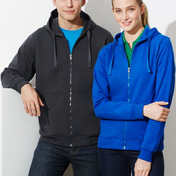 Ladies Crew Zip Hoodie Thumbnail