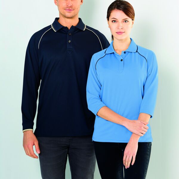 Ladies Cool Dry Polo 3/4S Thumbnail
