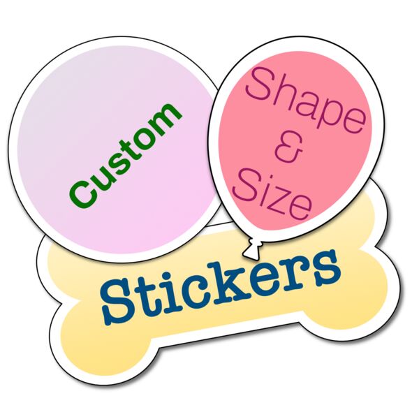 Unique Stickers (Custom Shape) Thumbnail