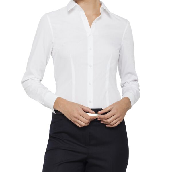 Classic Fit Solid Dyed Poplin Easy Care Thumbnail