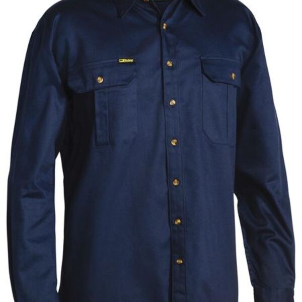 Original Cotton Drill Shirt - Long Sleeve Thumbnail