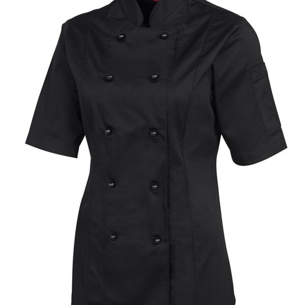 JB's Ladies S/S Chef's Jacket Thumbnail
