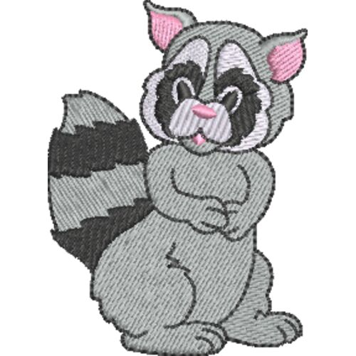 Raccoon 56x76mm Thumbnail