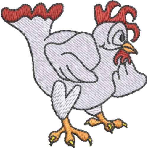 Rooster 63x64mm Thumbnail